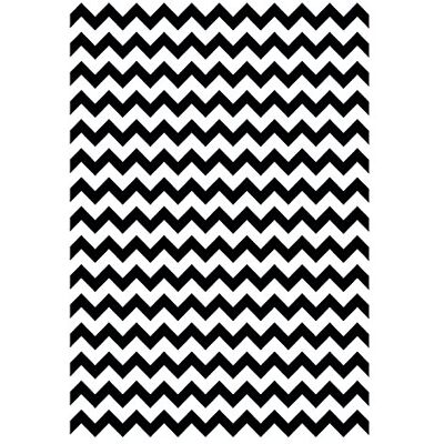 Creative Palmilha Chevron A5, multicolorida, Creative Palmilha Chevron A5, multicolorida,