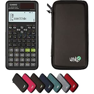 Casio fx-991ES Plus 2ª Edição com Estojo Protetor WYNGS Preto Calculadora Científica Pacote Básico Casio fx-991ES Plus 2ª Edição com Estojo Protetor WYNGS Preto Calculadora Científica Pacote Básico