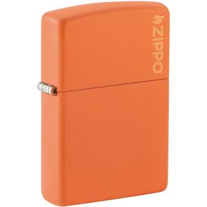 Zippo Laranja Fosca - Isqueiro - Original Zippo com Logo Zippo Laranja Fosca - Isqueiro - Original Zippo com Logo
