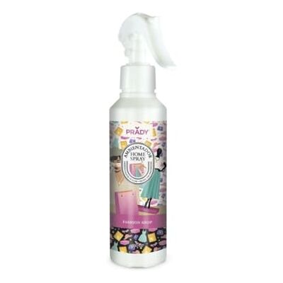 PRADY Ambientador Fashion Shop, com a fragrância da sua loja de roupas favorita. Spray de 220 ml. Para um aroma duradouro e muito fácil de transportar para qualquer lugar PRADY Ambientador Fashion Shop, com a fragrância da sua loja de roupas favorita. Spray de 220 ml. Para um aroma duradouro e muito fácil de transportar para qualquer lugar