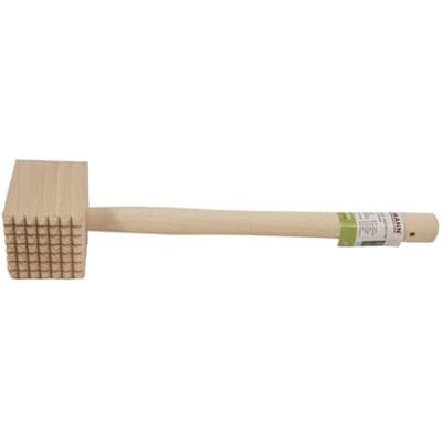 Martelo de carne 31cm madeira/alumínio - Utensílio de cozinha Martelo de carne 31cm madeira/alumínio - Utensílio de cozinha