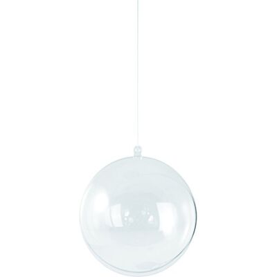 Rayher 3911737 Pack de 2 bolas de adorno (plástico, 18 cm, vidro) Rayher 3911737 Pack de 2 bolas de adorno (plástico, 18 cm, vidro)