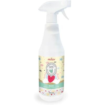 PRADY Ambientador Home spray bebé 700 ml aroma suave e agradável PRADY Ambientador Home spray bebé 700 ml aroma suave e agradável