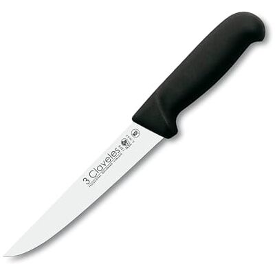 3 Claveles 3 pregos Faca para desossar de largura, 18 cm, 7 polegadas 3 Claveles 3 pregos Faca para desossar de largura, 18 cm, 7 polegadas