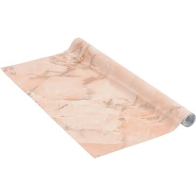Venilia Folha adesiva, mármore salmão aspecto pietra, 45 cm x 2 m, espessura 95 μ, vinil autocolante para móveis ou cozinha, papel de parede decorativo, PVC sem ftalatos, fabricado na UE Venilia Folha adesiva, mármore salmão aspecto pietra, 45 cm x 2 m, espessura 95 μ, vinil autocolante para móveis ou cozinha, papel de parede decorativo, PVC sem ftalatos, fabricado na UE