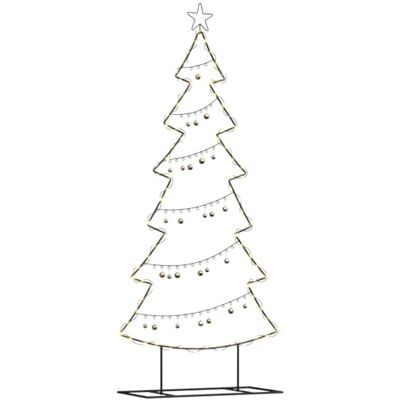 vidaXL Árvore de Natal de metal com suporte preto 180 cm aço, sala de estar, árvore de natal de metal minimalista, decorações modernas para exibição festiva vidaXL Árvore de Natal de metal com suporte preto 180 cm aço, sala de estar, árvore de natal de metal minimalista, decorações modernas para exibição festiva