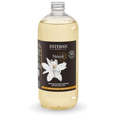 Esteban PARIS Recarga de perfume 1 L Neroli para ramo e difusor de cerâmica Esteban PARIS Recarga de perfume 1 L Neroli para ramo e difusor de cerâmica