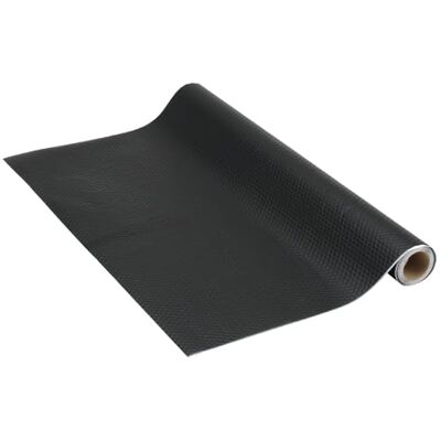 Venilia Folha adesiva, Círculos Industriais Pretos, 67,5cm x 1,5m, Espessura 350µ, Vinil autoadesivo para móveis ou cozinha, papel de parede decorativo, PVC sem ftalatos, Fabricado na UE Venilia Folha adesiva, Círculos Industriais Pretos, 67,5cm x 1,5m, Espessura 350µ, Vinil autoadesivo para móveis ou cozinha, papel de parede decorativo, PVC sem ftalatos, Fabricado na UE
