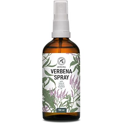 Trust Pulverizador cromado para quarto e roupa de cama 100 ml, ambientador pulverizador com óleo essencial de Verbena perfumador para casa, perfume de interior, fragrância de limão spray almofada Trust Pulverizador cromado para quarto e roupa de cama 100 ml, ambientador pulverizador com óleo essencial de Verbena perfumador para casa, perfume de interior, fragrância de limão spray almofada
