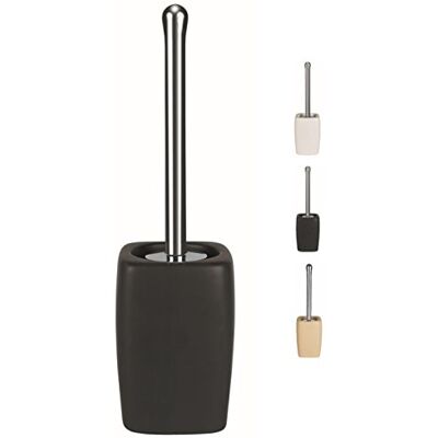 Spirella Pescoço de escova com suporte cerâmico retro preto Spirella Pescoço de escova com suporte cerâmico retro preto