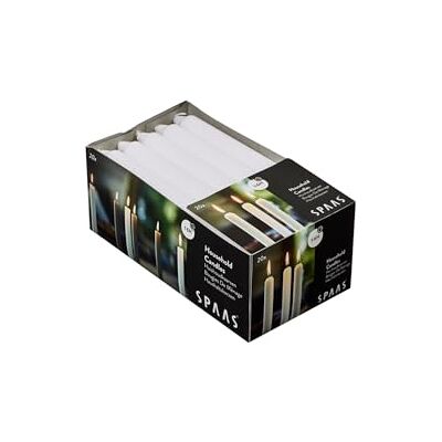 Spaas 20 Velas domésticas 19/180 mm - Casa... Spaas 20 Velas domésticas 19/180 mm - Casa...