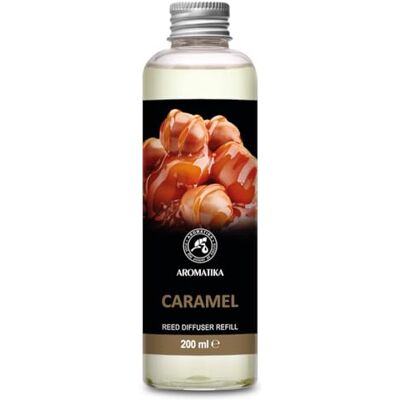 Trust Recarga de difusor caramelo 200 ml, enchimento para difusor aromático, ambientador, fragrância para quarto aromaterapia Trust Recarga de difusor caramelo 200 ml, enchimento para difusor aromático, ambientador, fragrância para quarto aromaterapia