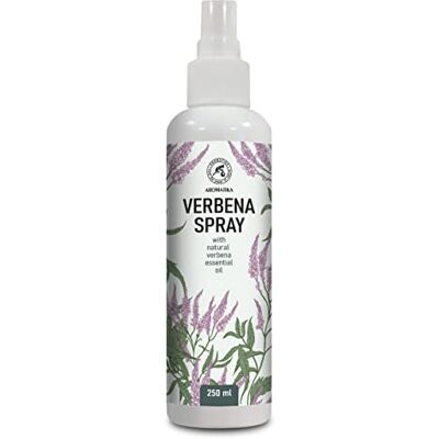 Trust Pulverizador cromado para quarto e roupa de cama 250 ml, ambientador pulverizador com óleo essencial de Verbena perfumador para casa, perfume de interior, fragrância limão, spray almofada Trust Pulverizador cromado para quarto e roupa de cama 250 ml, ambientador pulverizador com óleo essencial de Verbena perfumador para casa, perfume de interior, fragrância limão, spray almofada