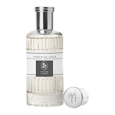 Mathilde M. Perfumes têxteis Les Intemporels Para pulverizar lençóis, almofadas, cortinas, sofá ou roupas, 75 ml (Sublime Jasmin) Mathilde M. Perfumes têxteis Les Intemporels Para pulverizar lençóis, almofadas, cortinas, sofá ou roupas, 75 ml (Sublime Jasmin)