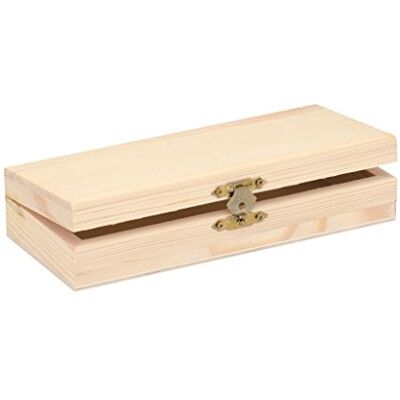 Glorex Caixa de madeira, outro, natural, 17,5 x 7,5 x 3,5 cm Glorex Caixa de madeira, outro, natural, 17,5 x 7,5 x 3,5 cm