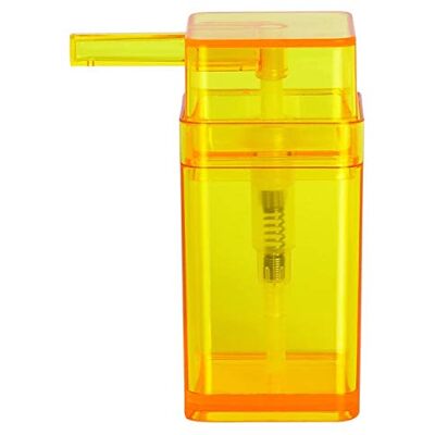 Spirella 10,15285 dispensador de loção e sabão, 13 x 6,5 cm, cor amarela Spirella 10,15285 dispensador de loção e sabão, 13 x 6,5 cm, cor amarela