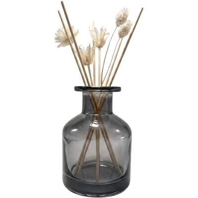 Upstore 150 ml frascos de difusor de vidro vazios frascos difusor de recipiente de aromaterapia acessórios de uso para bricolage substituição de varas difusor de canas conjuntos de óleos essenciais cinzento Upstore 150 ml frascos de difusor de vidro vazios frascos difusor de recipiente de aromaterapia acessórios de uso para bricolage substituição de varas difusor de canas conjuntos de óleos essenciais cinzento