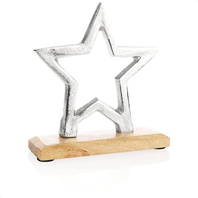 com-four ® Estrela decorativa de pé premium, estátua de estrela Estrela decorativa para colocar grande decoração estrela com-four ® Estrela decorativa de pé premium, estátua de estrela Estrela decorativa para colocar grande decoração estrela