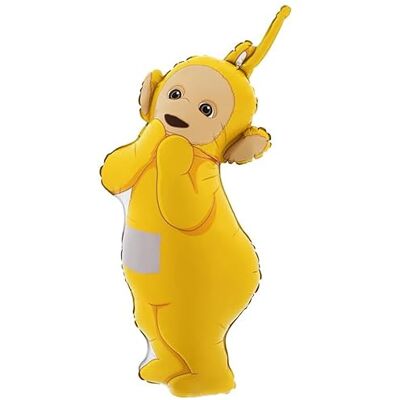 Toyland ® 32 polegadas Teletubbies amarelo "LaLa" em forma de balão de alumínio decoração de festa infantil Toyland ® 32 polegadas Teletubbies amarelo "LaLa" em forma de balão de alumínio decoração de festa infantil