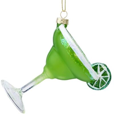 Joiedomi Ornamento de cristal de margarida de coquetel de Natal, decoração de vidro soprado para decoração de árvore de Natal, decoração de bebidas para adultos para presente de Natal, lembrança de Joiedomi Ornamento de cristal de margarida de coquetel de Natal, decoração de vidro soprado para decoração de árvore de Natal, decoração de bebidas para adultos para presente de Natal, lembrança de
