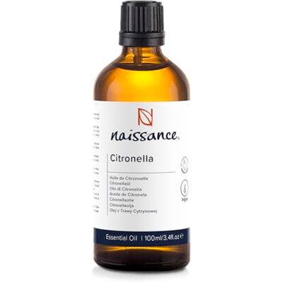 Naissance Óleo essencial de citrina (Não. ) 100 ml Puro, Natural, Vegan e Não Diluído Para Queimador, Humificador, Aromaterapia, Difusor, Massagens Corporais Velas, sabão, casa de banho Naissance Óleo essencial de citrina (Não. ) 100 ml Puro, Natural, Vegan e Não Diluído Para Queimador, Humificador, Aromaterapia, Difusor, Massagens Corporais Velas, sabão, casa de banho