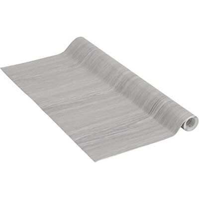 Venilia Folha adesiva, pinheiro cinzento aspeto legno cinzento, 45 cm x 3 m, espessura 95 μ, vinil autocolante para móveis ou cozinha, papel de parede decorativo, PVC sem ftalatos, fabricado na UE Venilia Folha adesiva, pinheiro cinzento aspeto legno cinzento, 45 cm x 3 m, espessura 95 μ, vinil autocolante para móveis ou cozinha, papel de parede decorativo, PVC sem ftalatos, fabricado na UE