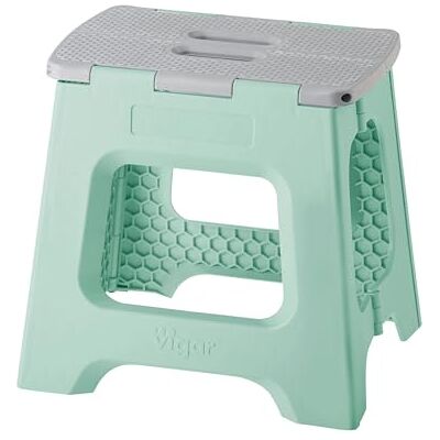 VIGAR Banqueta dobrável portátil compacto para adultos, 32 cm antiderrapante, cadeira banco banco assento para casa, cozinha, casa de banho, quarto, escritório, campismo, sala de estar, até 150 kg VIGAR Banqueta dobrável portátil compacto para adultos, 32 cm antiderrapante, cadeira banco banco assento para casa, cozinha, casa de banho, quarto, escritório, campismo, sala de estar, até 150 kg