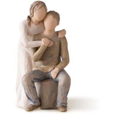 Willow Tree Figura de Casal Apaixonado, Decoração para Casa, Enesco Willow Tree Figura de Casal Apaixonado, Decoração para Casa, Enesco
