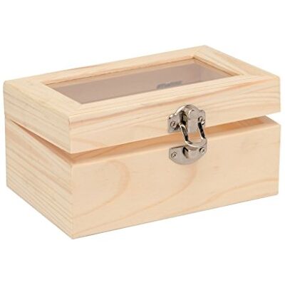 Glorex Caixa de madeira, outro, natural, 15 x 10 x 7,5 cm Glorex Caixa de madeira, outro, natural, 15 x 10 x 7,5 cm