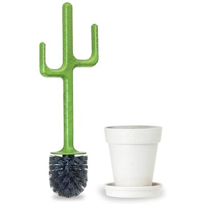 VIGAR - Cacto - Verde - Branco - Porta cepos de sanitário VIGAR - Cacto - Verde - Branco - Porta cepos de sanitário