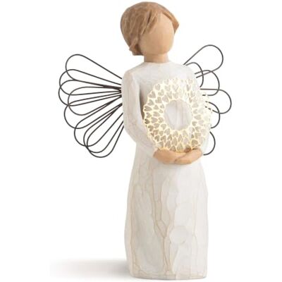 Willow Tree , Figura de anjo com Coroa, Decoração para Casa, Enesco Willow Tree , Figura de anjo com Coroa, Decoração para Casa, Enesco