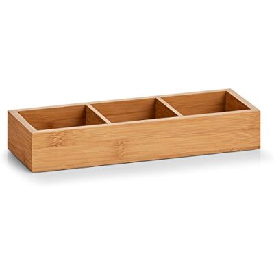 Zeller Caixa organizadora (bambu), natureza, 28 x 10,2 x 4,5 cm Zeller Caixa organizadora (bambu), natureza, 28 x 10,2 x 4,5 cm