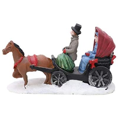 Toyland Mini ornamento colecionável de resina acessórios de cena de cidade figuras de Natal (carro) Toyland Mini ornamento colecionável de resina acessórios de cena de cidade figuras de Natal (carro)