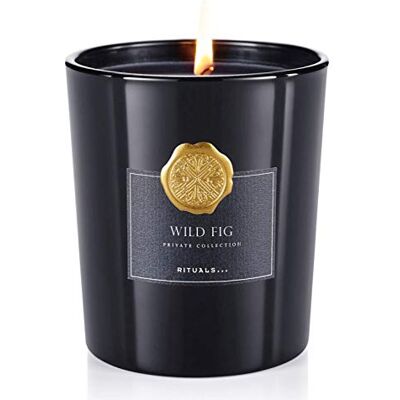 RITUALS Vela Wild Fig 360 g, duração de combustão 60 horas, diferentes aromas à escolha deste lado, inclui toalhitas de limpeza Filabe RITUALS Vela Wild Fig 360 g, duração de combustão 60 horas, diferentes aromas à escolha deste lado, inclui toalhitas de limpeza Filabe