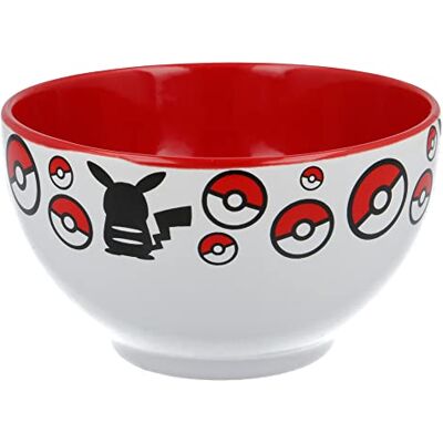 Stor Tigela de cerâmica pequeno-almoço, 600 ml, Pokemon Dision Young Adult Stor Tigela de cerâmica pequeno-almoço, 600 ml, Pokemon Dision Young Adult