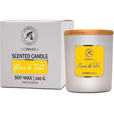 Trust Vela cromática monoi do Taiti vela de aromaterapia velas de cera de soja para casa vela de vidro de presente velas aromáticas para a casa ambiente cromado Trust Vela cromática monoi do Taiti vela de aromaterapia velas de cera de soja para casa vela de vidro de presente velas aromáticas para a casa ambiente cromado