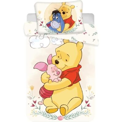 Disney - Winnie the Pooh hugs - 100 x 135 cm - duvet cover Disney - Winnie the Pooh hugs - 100 x 135 cm - duvet cover