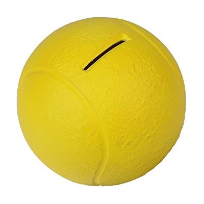 HMF Bola de ténis, alcancia, caixa de fluxo, 10 cm HMF Bola de ténis, alcancia, caixa de fluxo, 10 cm