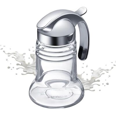 Westmark Jarro para creme / mel, capacidade: 150 ml, vidro/ABS, cromado, paris-crome, prateado/transparente, 634022E1 Westmark Jarro para creme / mel, capacidade: 150 ml, vidro/ABS, cromado, paris-crome, prateado/transparente, 634022E1