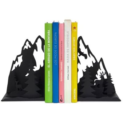 Balvi Sujeitos livros Mountains cor preta representa uma paisagem de montanha metal Balvi Sujeitos livros Mountains cor preta representa uma paisagem de montanha metal