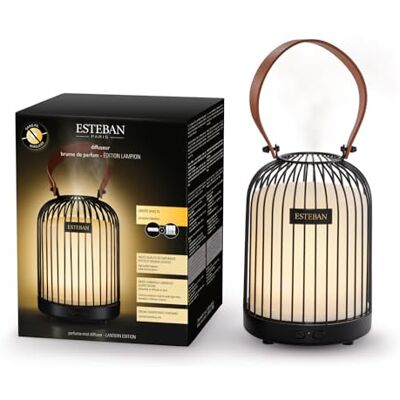 Esteban Difusor de névoa de perfume Lampion preto Esteban Difusor de névoa de perfume Lampion preto