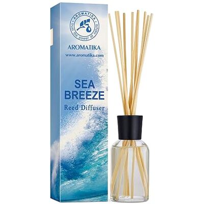 Trust Difusore Aroma Brezza Marinha 100 ml 100% puro e natural Conjunto com 10 varetas de bambu humidificador Ambientador de bambu Casas escritórios Boutiques restaurantes aromaterapia Trust Difusore Aroma Brezza Marinha 100 ml 100% puro e natural Conjunto com 10 varetas de bambu humidificador Ambientador de bambu Casas escritórios Boutiques restaurantes aromaterapia