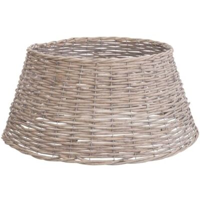 LOLAhome Cobertura do pé para árvore de Natal fixa de vime, cor natural, de 42 x 58 x 28 cm Para árboles hasta 210 cm. Diámetro inferior 58 cm. Diámetro superior 42 cm. 1 pieza rígida. No requiere montaje. LOLAhome Cobertura do pé para árvore de Natal fixa de vime, cor natural, de 42 x 58 x 28 cm Para árboles hasta 210 cm. Diámetro inferior 58 cm. Diámetro superior 42 cm. 1 pieza rígida. No requiere montaje.