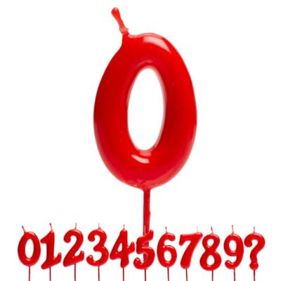 dekora Velas de aniversário número 0 vermelhas 7,5 cm para decorar bolos Vela numérica vermelha para decorar bolos, bolos e sobremesas de aniversário e celebrações. dekora Velas de aniversário número 0 vermelhas 7,5 cm para decorar bolos Vela numérica vermelha para decorar bolos, bolos e sobremesas de aniversário e celebrações.