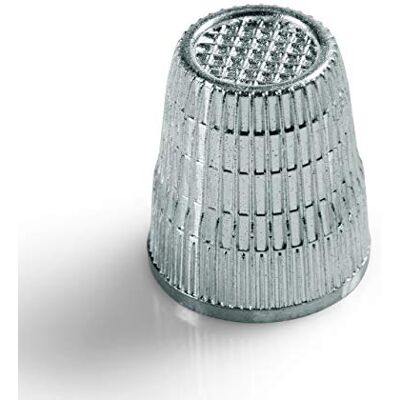 Prym dedal de fundição, metal, prata, 2 x 1,5 x 1,5 cm Prym dedal de fundição, metal, prata, 2 x 1,5 x 1,5 cm