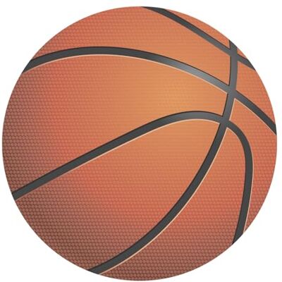 dekora , Bolacha comestível bola de basquetebol, decoração para bolo de aniversário, disco redondo 20 cm dekora , Bolacha comestível bola de basquetebol, decoração para bolo de aniversário, disco redondo 20 cm