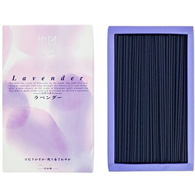 nippon kodo Incenso japonês Ka-fuh Lavanda, caixa grande de incenso, incenso com pouco fumo nippon kodo Incenso japonês Ka-fuh Lavanda, caixa grande de incenso, incenso com pouco fumo