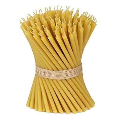 NKlaus 355 g. Velas de altar de cera de abelha velas finas de qualidade eclesiástica velas rituais (aprox. 100 peças) NKlaus 355 g. Velas de altar de cera de abelha velas finas de qualidade eclesiástica velas rituais (aprox. 100 peças)