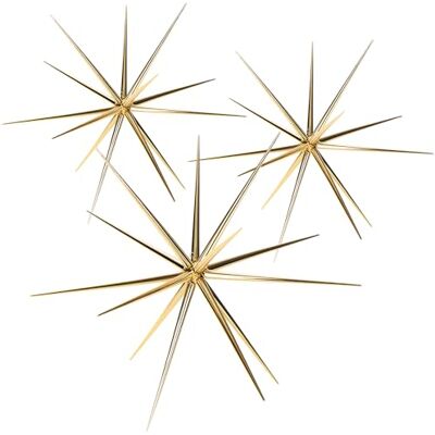 com-four ® 3X estrela de Natal para pendurar, estrela decorativa Estrela para decoração de ano novo casamento festa com-four ® 3X estrela de Natal para pendurar, estrela decorativa Estrela para decoração de ano novo casamento festa