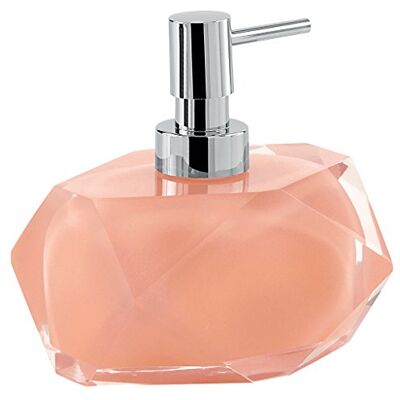 Gedy Chanelle dispensador de sabão, resina, pêssego, 12 x 7 x 12,6 Gedy Chanelle dispensador de sabão, resina, pêssego, 12 x 7 x 12,6